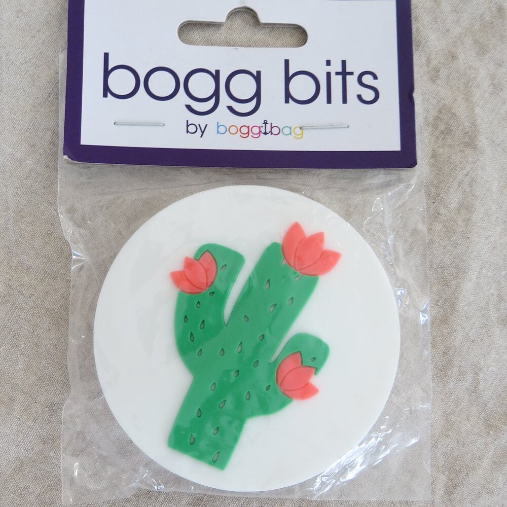 NEW Bogg Bit Accessory Charm 'Cactus' for Bogg Bag